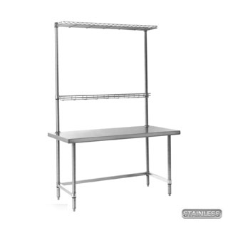 Stainless Steel Worktables & Overhead